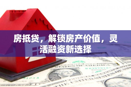 永泰房抵贷，解锁房产价值，灵活融资新选择