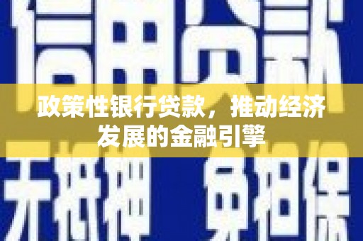 永泰政策性银行贷款，推动经济发展的金融引擎