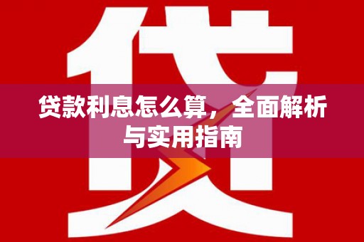 永泰贷款利息怎么算，全面解析与实用指南