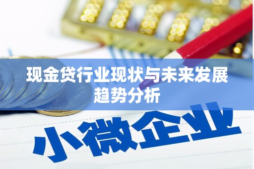 永泰现金贷行业现状与未来发展趋势分析