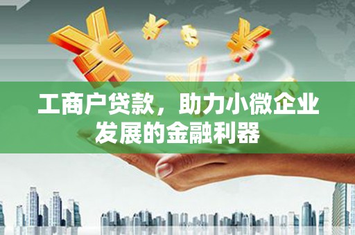 永泰工商户贷款，助力小微企业发展的金融利器