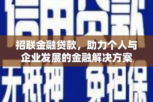 永泰招联金融贷款，助力个人与企业发展的金融解决方案