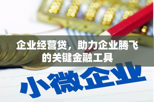 永泰企业经营贷，助力企业腾飞的关键金融工具