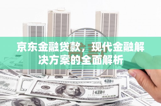永泰京东金融贷款，现代金融解决方案的全面解析