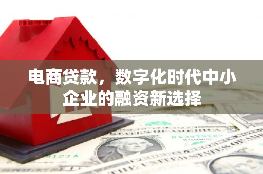 永泰电商贷款，数字化时代中小企业的融资新选择