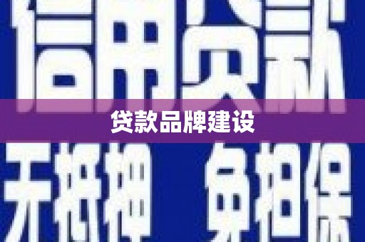 永泰贷款品牌建设