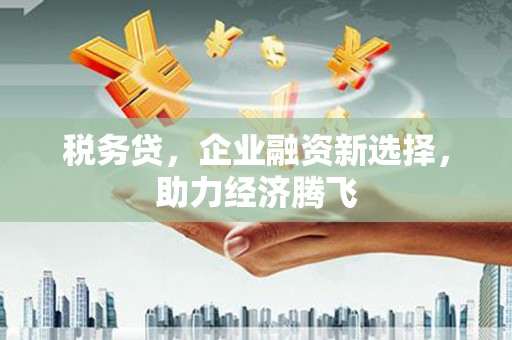 永泰税务贷，企业融资新选择，助力经济腾飞