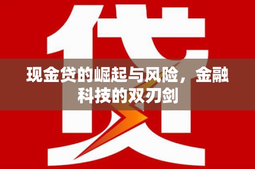 永泰现金贷的崛起与风险，金融科技的双刃剑
