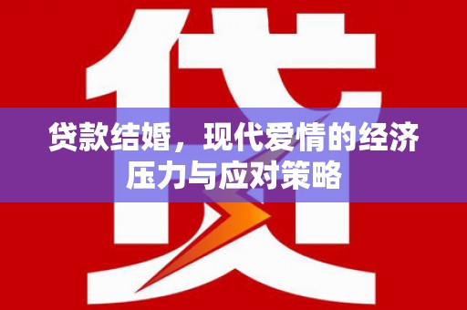 永泰贷款结婚，现代爱情的经济压力与应对策略