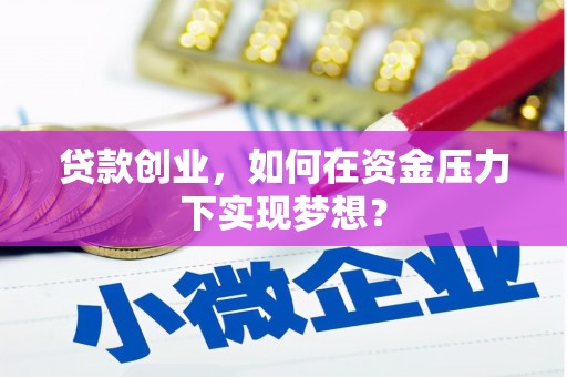 永泰贷款创业，如何在资金压力下实现梦想？