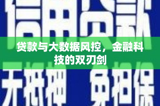 永泰贷款与大数据风控，金融科技的双刃剑