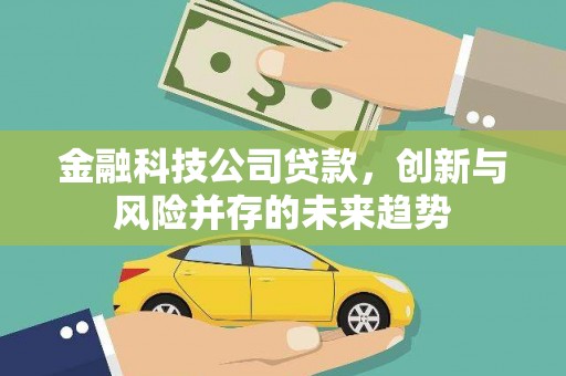 永泰金融科技公司贷款，创新与风险并存的未来趋势