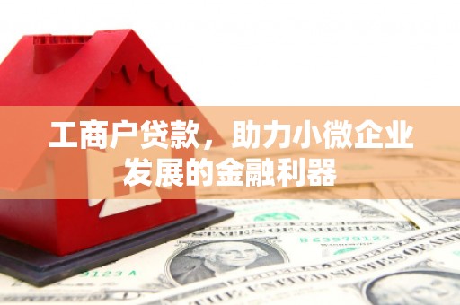 永泰工商户贷款，助力小微企业发展的金融利器