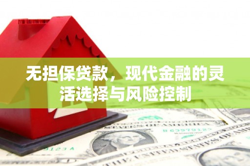 永泰无担保贷款，现代金融的灵活选择与风险控制