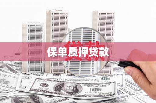 永泰保单质押贷款