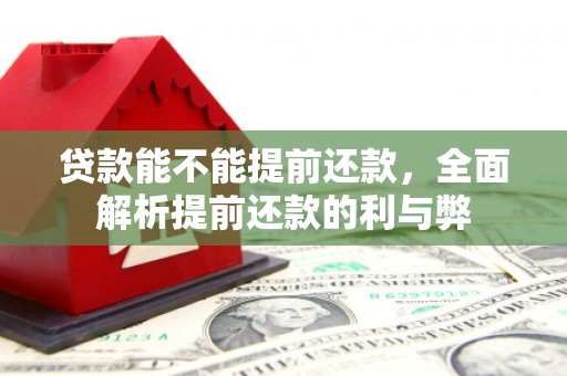 永泰贷款能不能提前还款，全面解析提前还款的利与弊