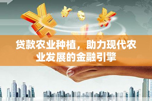 永泰贷款农业种植，助力现代农业发展的金融引擎