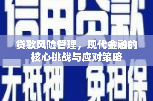 永泰贷款风险管理，现代金融的核心挑战与应对策略