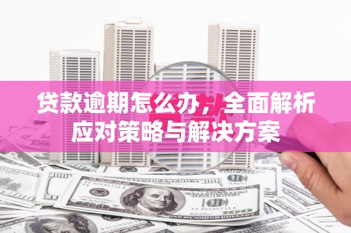 永泰贷款逾期怎么办，全面解析应对策略与解决方案