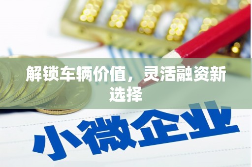 永泰解锁车辆价值，灵活融资新选择