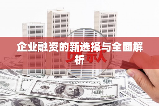 永泰企业融资的新选择与全面解析