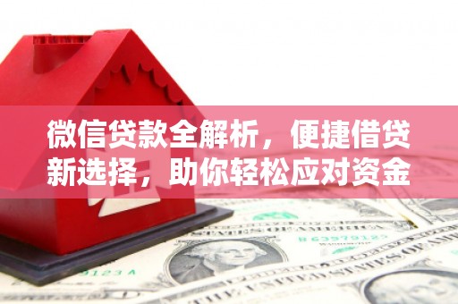 永泰微信贷款全解析，便捷借贷新选择，助你轻松应对资金需求